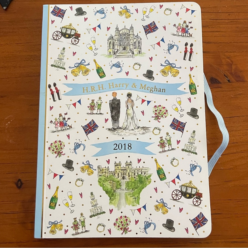 Milly Green Harry and Meghan royal wedding notebook NWT